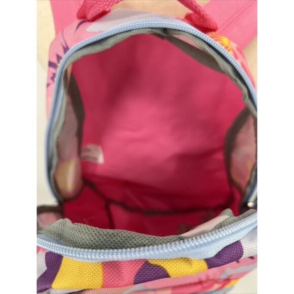 Wonder Nation Kids Backpack Adjustable Straps size L15" x W14" Pink Floral New - Picture 5 of 7